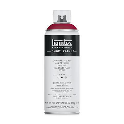 Liquitex Professional Spray Paint - Cadmium Red Deep Hue, 400 ml can