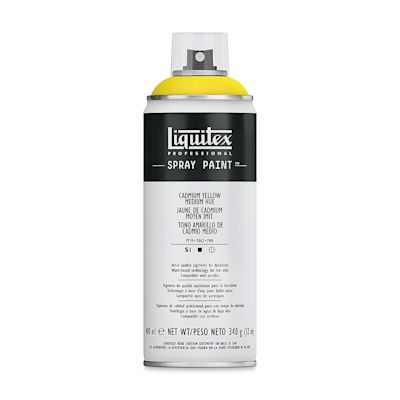 Liquitex Professional Spray Paint - Cadmium Yellow Medium Hue, 400 ml can