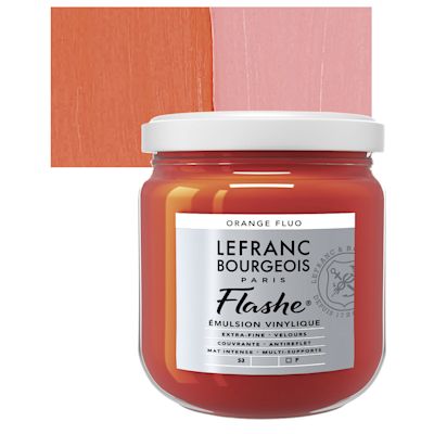 Fluorescent Light Orange