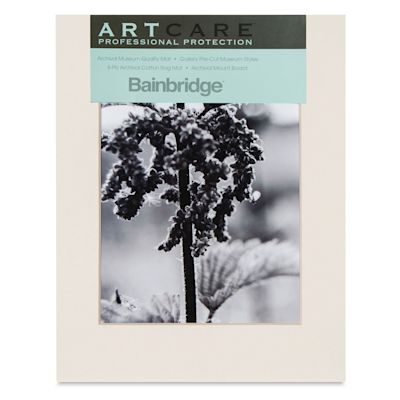 Bainbridge Artcare Museum Gallery Mat - Antique, Center, 11" x 14" (8" x 10" Opening)
