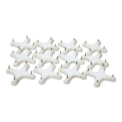 Steel-Pointed Star Stilts - Pkg of 12, 2" between points