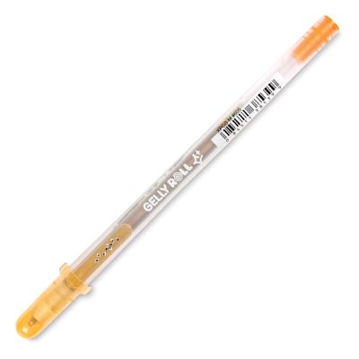 Sakura Gelly Roll Gold-Silver Shadow Pen - Silver/Orange, Bold
