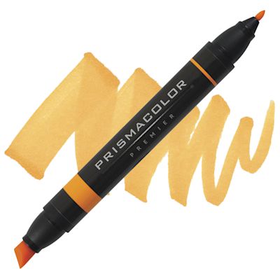 Prismacolor Premier Double-Ended Art Marker - Yellowed Orange