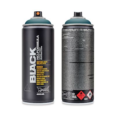 Montana Black Spray Paint - Neptune, 400 ml can