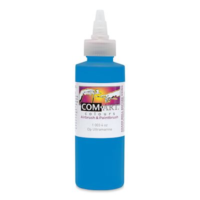 Iwata Com-Art Airbrush Color - 4 oz, Opaque Ultramarine