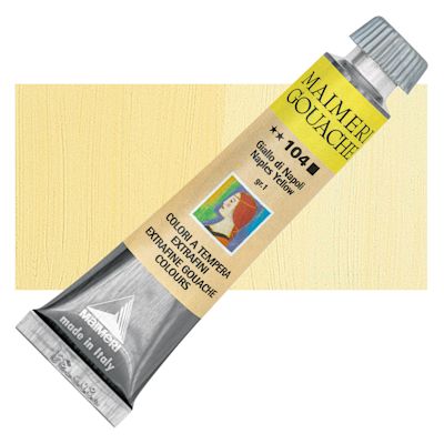 Maimeri Artist Gouache - Naples Yellow, 20 ml tube