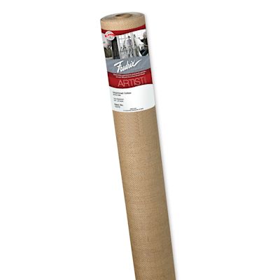 Fredrix Medium Weight Canvas - 75" x 6 yards, Unprimed
