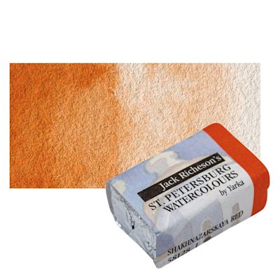 Yarka St. Petersburg Professional Watercolor - Refill, Shakhnazarskaya Red, Pans
