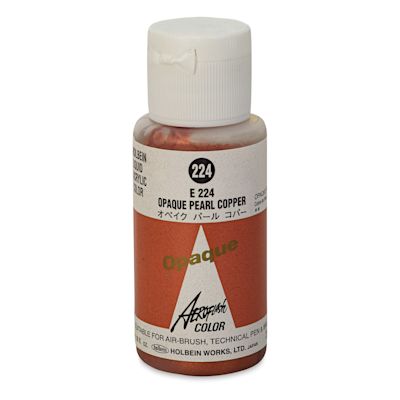 Holbein Aeroflash Liquid Acrylic - 35 ml, Opaque Pearl Copper
