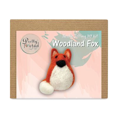 Pretty Twisted Needle Felting Animal Kit - Woodland Fox