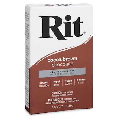 Rit Dye Powder - Cocoa Brown (In packaging)