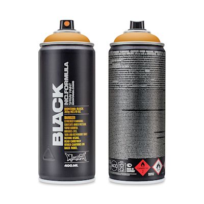 Montana Black Spray Paint - Topaz, 400 ml can