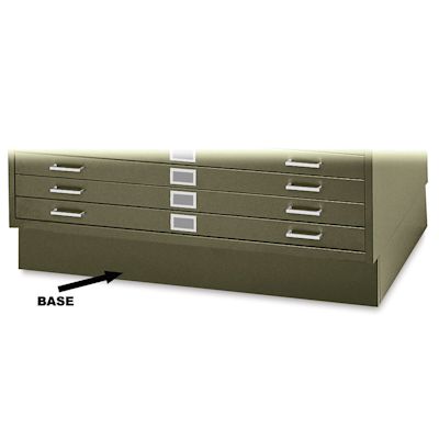 Safco Steel Flat File - Chai Tea, Base, Large