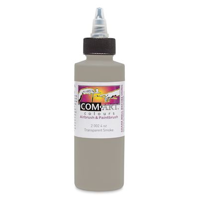 Iwata Com-Art Airbrush Color - 4 oz, Transparent Smoke