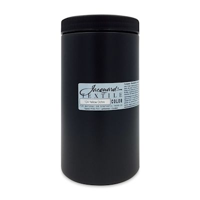 Jacquard Textile Color - Yellow Ochre, 32 oz jar