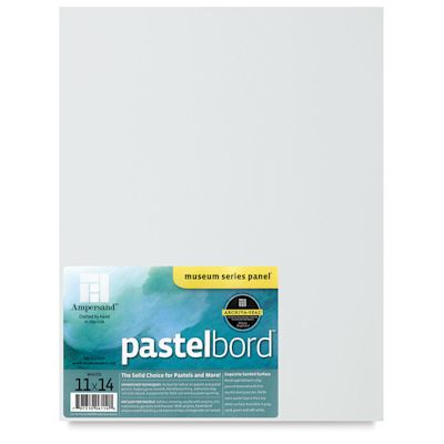 Ampersand Pastelbord Panel - 11" x 14", 1/8" Profile, White