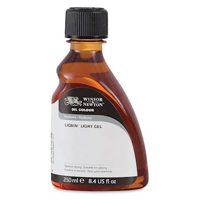 Winsor & Newton Liquin Light Gel Medium - Front of 250ml bottle