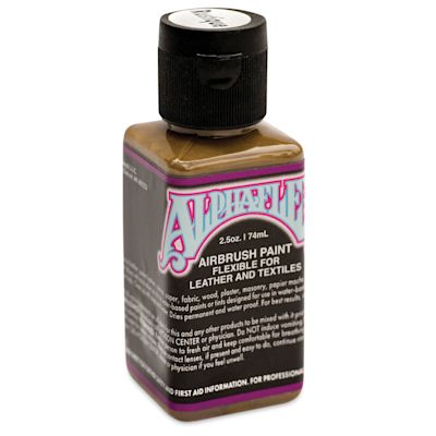 Alpha6 AlphaFlex Airbrush Textile and Leather Paint - Rustique, 2.5 oz