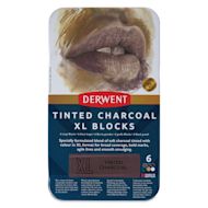 Derwent Tinted Charcoal XL Blocks Set Derwent Tinted Charcoal XL Blocks Set