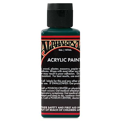Alpha6 Alphakrylic Acrylic Paint - Dark Olive, 5 oz