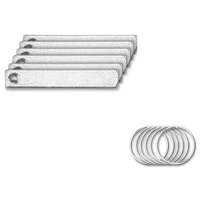 ImpressArt Stamp It Yourself (SIY) Keychain Kit (Kit contents)