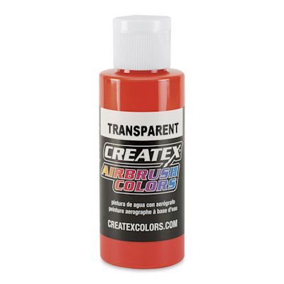 Createx Airbrush Color - 2 oz, Transparent Sunset Red