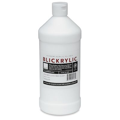 Blickrylic Polymer Gloss Medium - Gloss, Quart