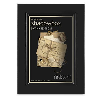 Nielsen Bainbridge Shadow Box - Front view of 5" x 7" package