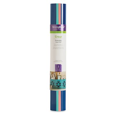 Cricut Iron-On Vinyl - Everyday, Coastal Sampler, Pkg of 3