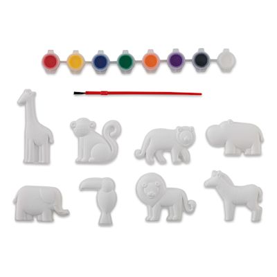 Playtek Figurine Paint Kit - Jungle (Kit contents)