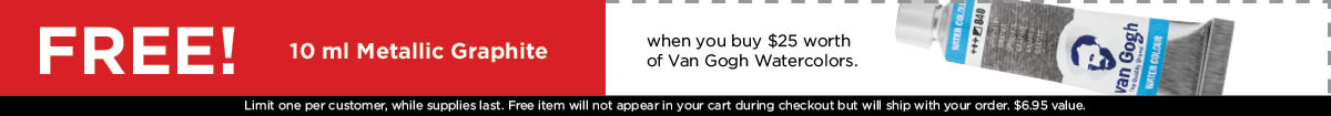 WEB ONLY - Van Gogh WC Bogo Graphite WEB ONLY - Van Gogh WC Bogo Graphite