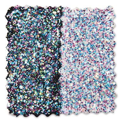 Plaid Fabric Creations Fantasy Glitter Fabric Paint - Galaxy, 2 oz