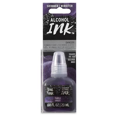Brea Reese Shimmer Alcohol Ink - Purple, 20 ml (in package)