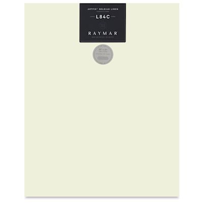 RayMar Artfix Belgian Linen Panel - 20" x 24", L84C, Quadruple Oil Primed