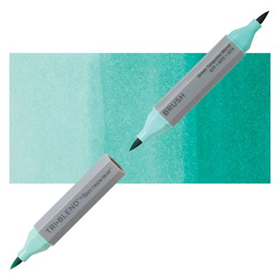 Spectrum Noir Triblend Brush Marker - Turquoise Blend
