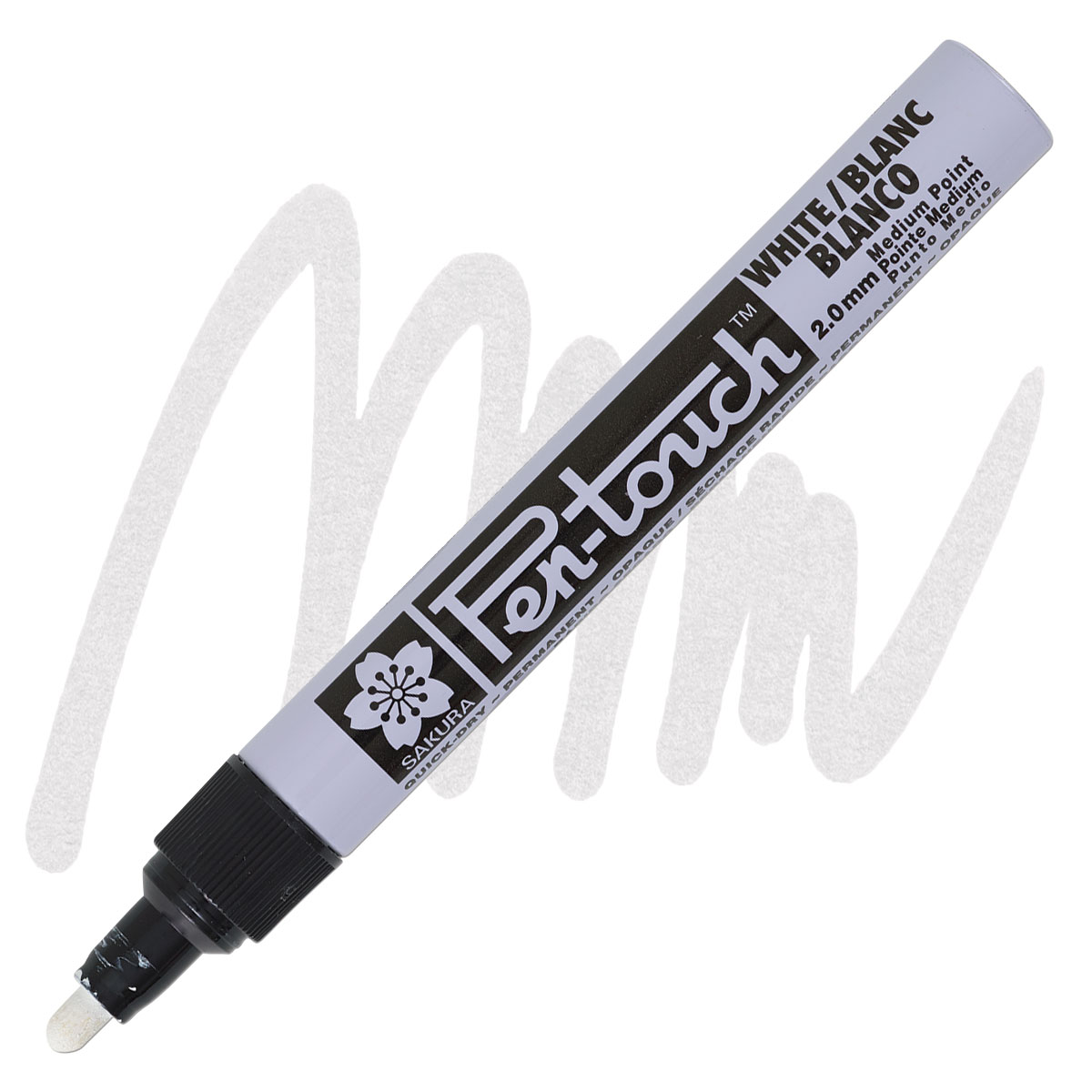 Sakura Pen Touch Paint Marker Medium Tip White BLICK Art Materials