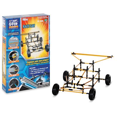 Flycatcher smART STIX Race Car Kit (Completed race car with packaging)