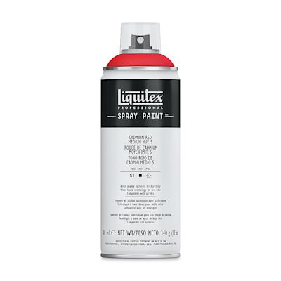 Liquitex Professional Spray Paint - Cadmium Red Medium Hue 5, 400 ml can