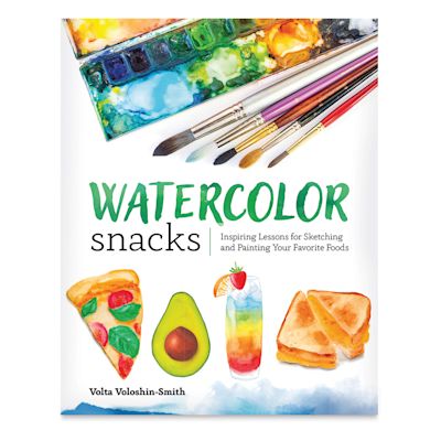 Watercolor Snacks, Book Cover