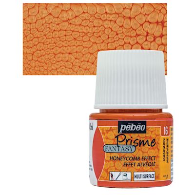 Pebeo Fantasy Prisme Paints - Mandarin, 45 ml bottle