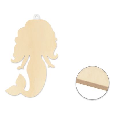 Craft Medley Wood Shape - Mermaid