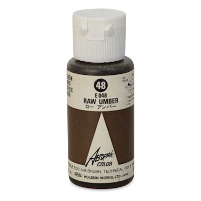 Holbein Aeroflash Liquid Acrylic - 35 ml, Transparent Raw Umber