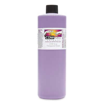 Iwata Com-Art Airbrush Color - 16 oz, Transparent Violet