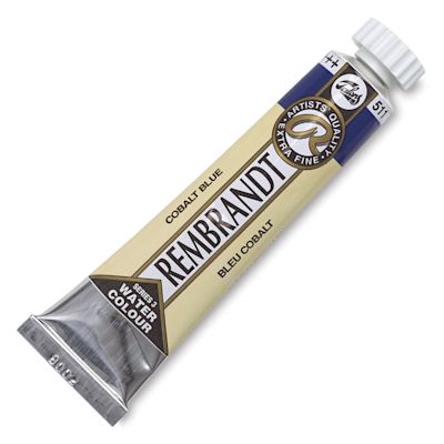 Rembrandt Artists' Watercolors - Angled Tube of Cobalt Blue