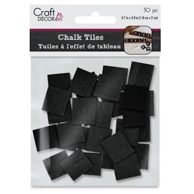 Craft Medley Letter Tiles - Classic, Package of 30 (In package)