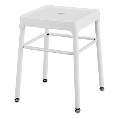 Safco Steel Guest Bistro Stool - White