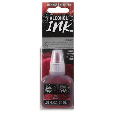 Brea Reese Shimmer Alcohol Ink - Cadmium Red, 20 ml (in package)