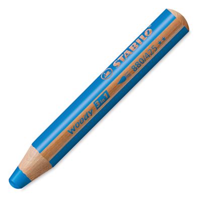 Stabilo Woody 3 in 1 Pencil - Blue