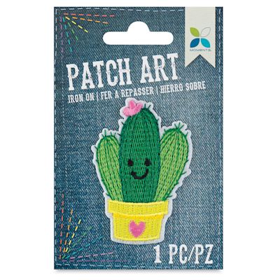 Momenta Iron-On Patch Art - Cactus