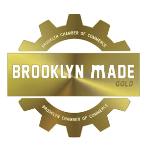 Brooklyn Chamber of Commerce, Brooklyn Made Gold Logo